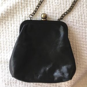 Hobo International Black cross body mini purse.